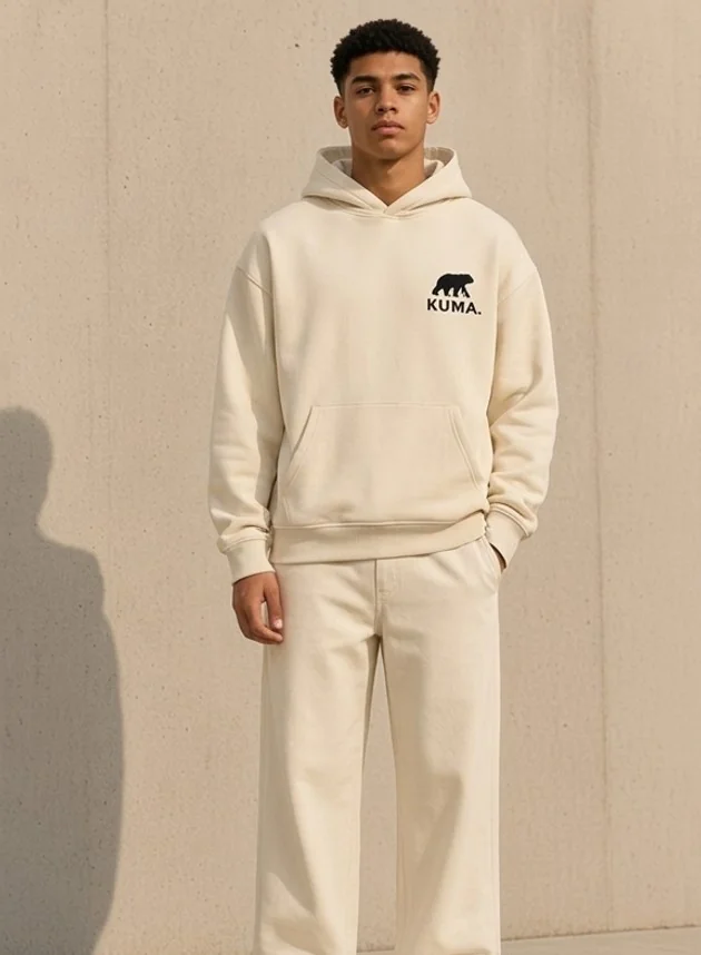 Signature Cream Hoodie