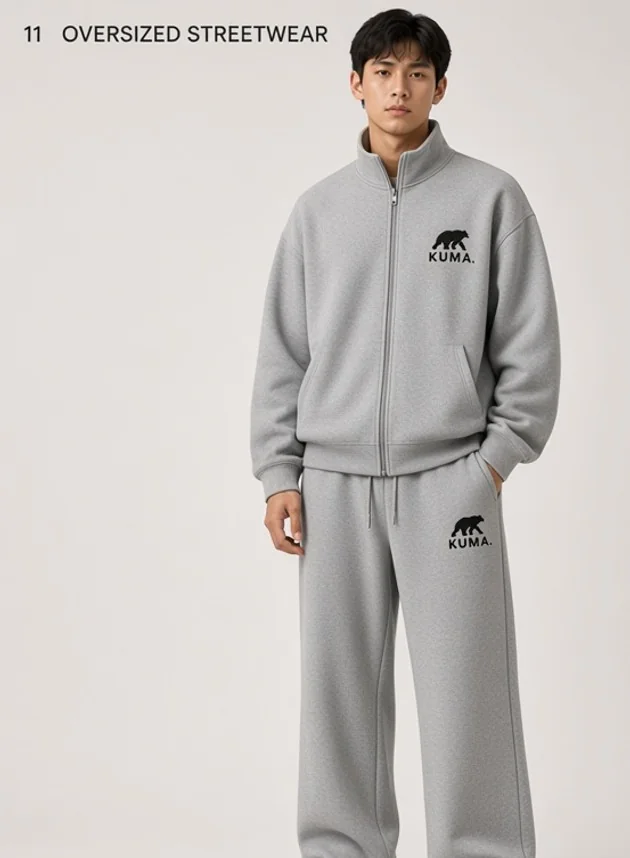Oversized Heather Gray