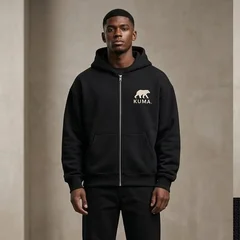 KUMA. Drop 01 — Hoodies in 480 GSM Japanese fleece